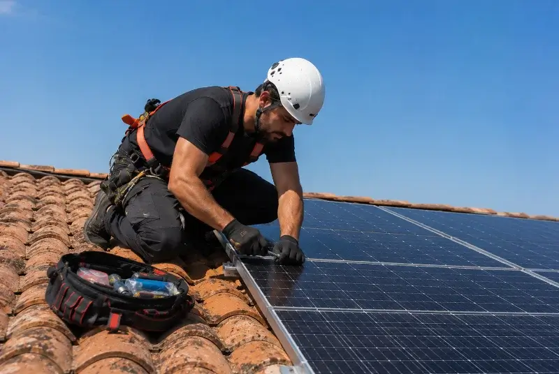 Maintenance et monitoring de panneaux solaires à Saint-Sauveur-d'Aunis